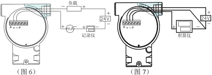 數(shù)顯靶式流量計接線圖