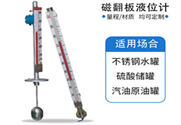 頂裝式磁翻板液位計(jì)