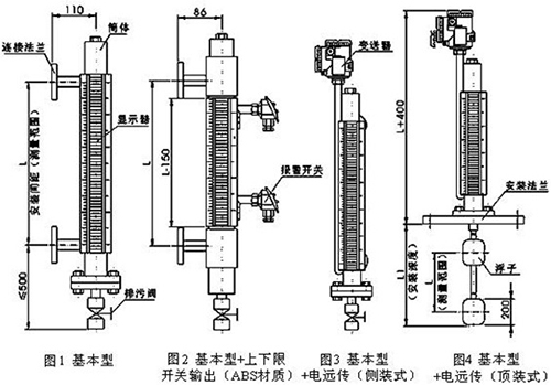 液氯儲罐液位計(jì)結(jié)構(gòu)原理圖